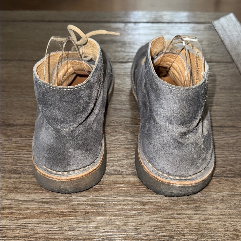 Todd Snyder Nomad Chukka Suede Desert Boots Grey (Blue) - Picture 4 of 8